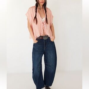 We the free good luck barrel jeans